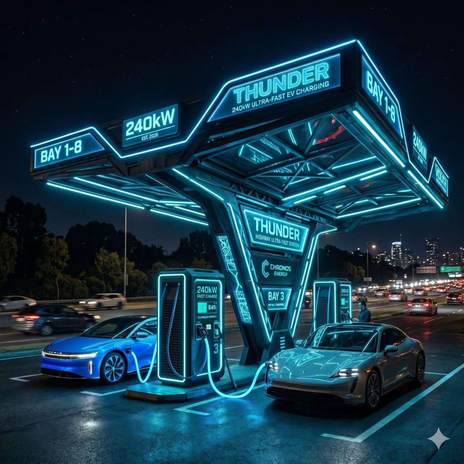 240 kW EV charging machine
