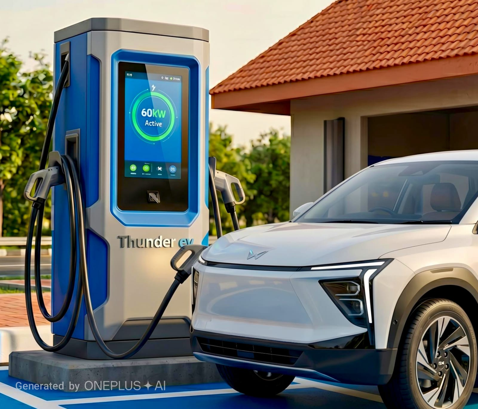 60 kW EV charging machine