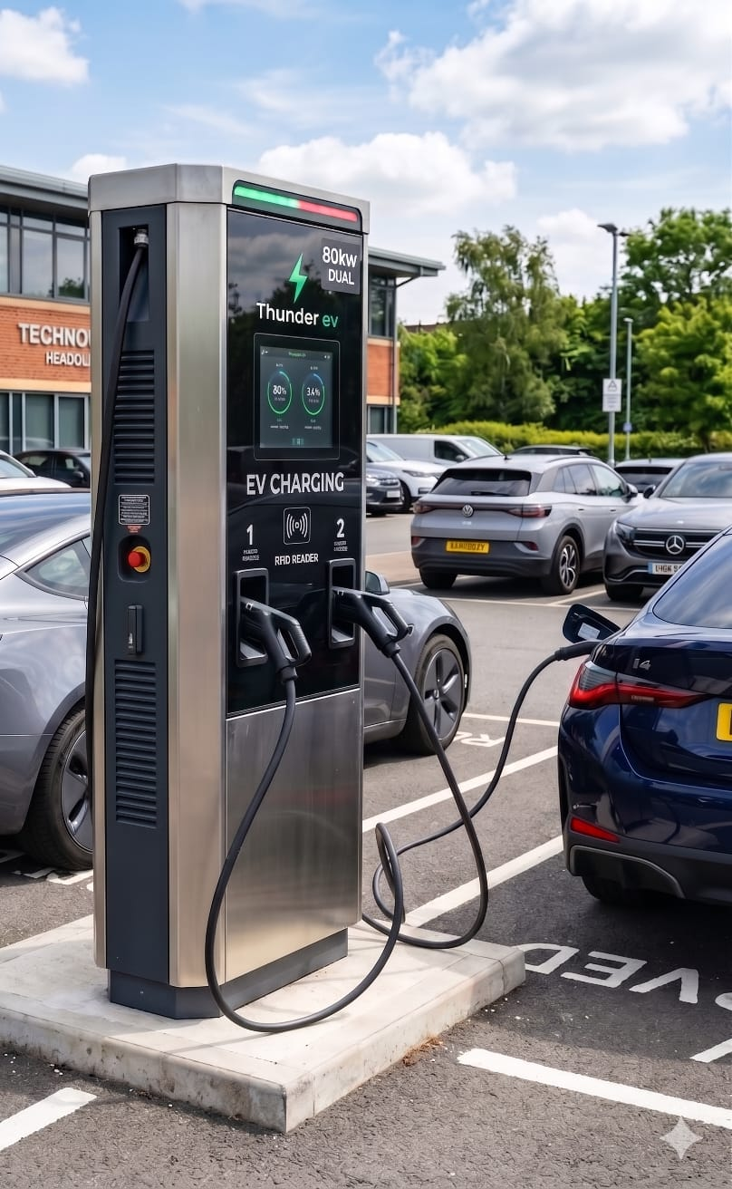80 kW EV charging machine